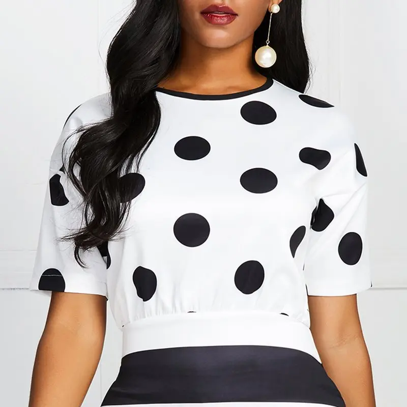 Элегантный Ретро деловой пикантный женский облегающее платье круглый вырез