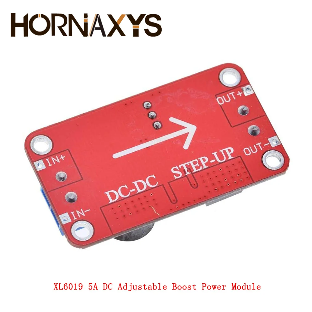 10 шт. Регулируемый Модуль питания XL6009 5 В 12 24