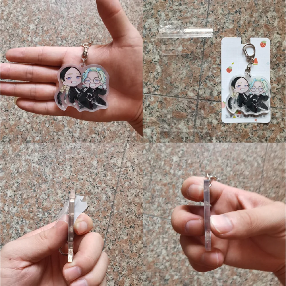 Брелок для ключей с аниме-тематикой кольцо подвеской в виде милых сумок Мстители