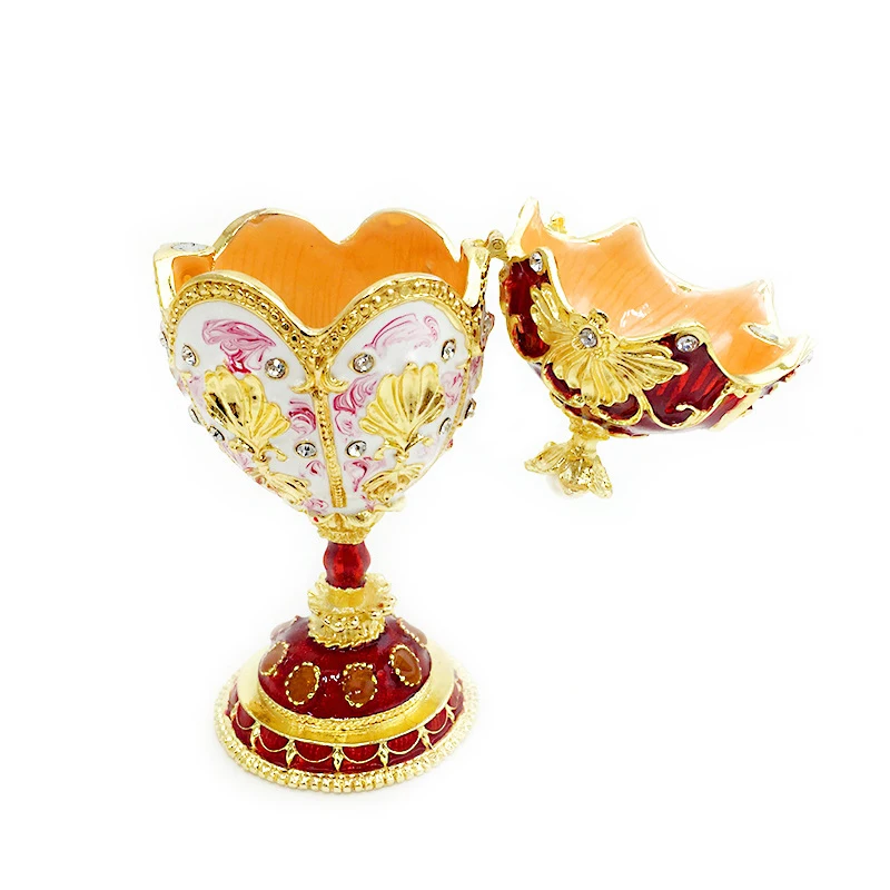 Традиционные эмалевые пасхальные аксессуары для украшения яиц шкатулка