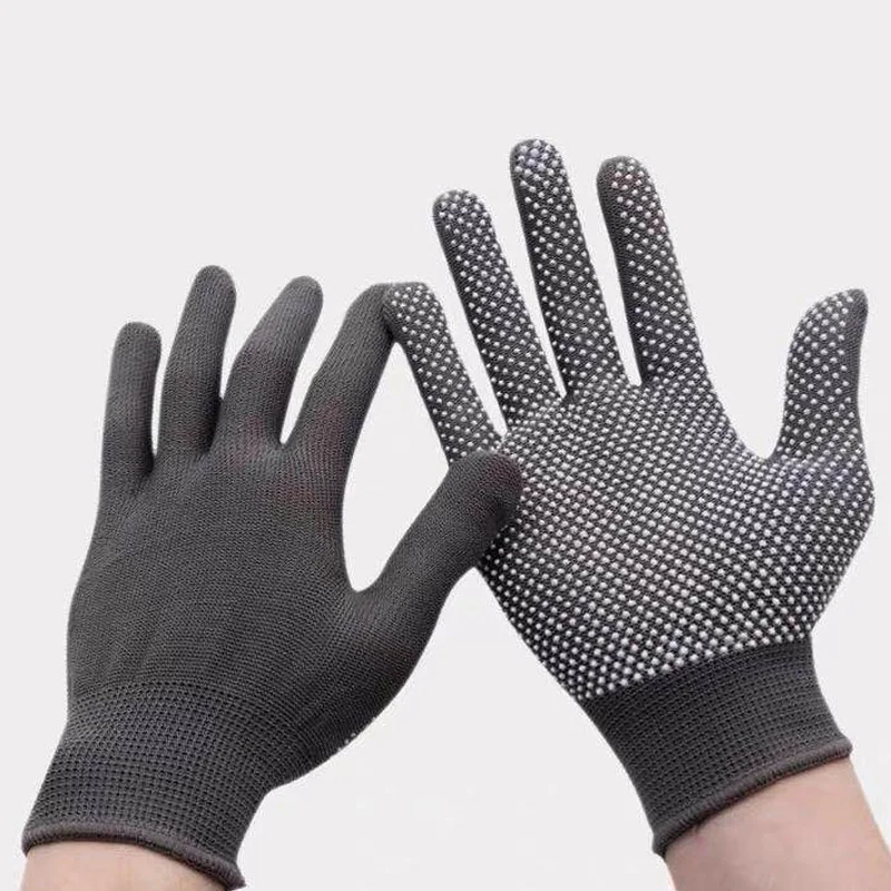 Перчатки унисекс с принтом в горошек 6 пар | Аксессуары для одежды