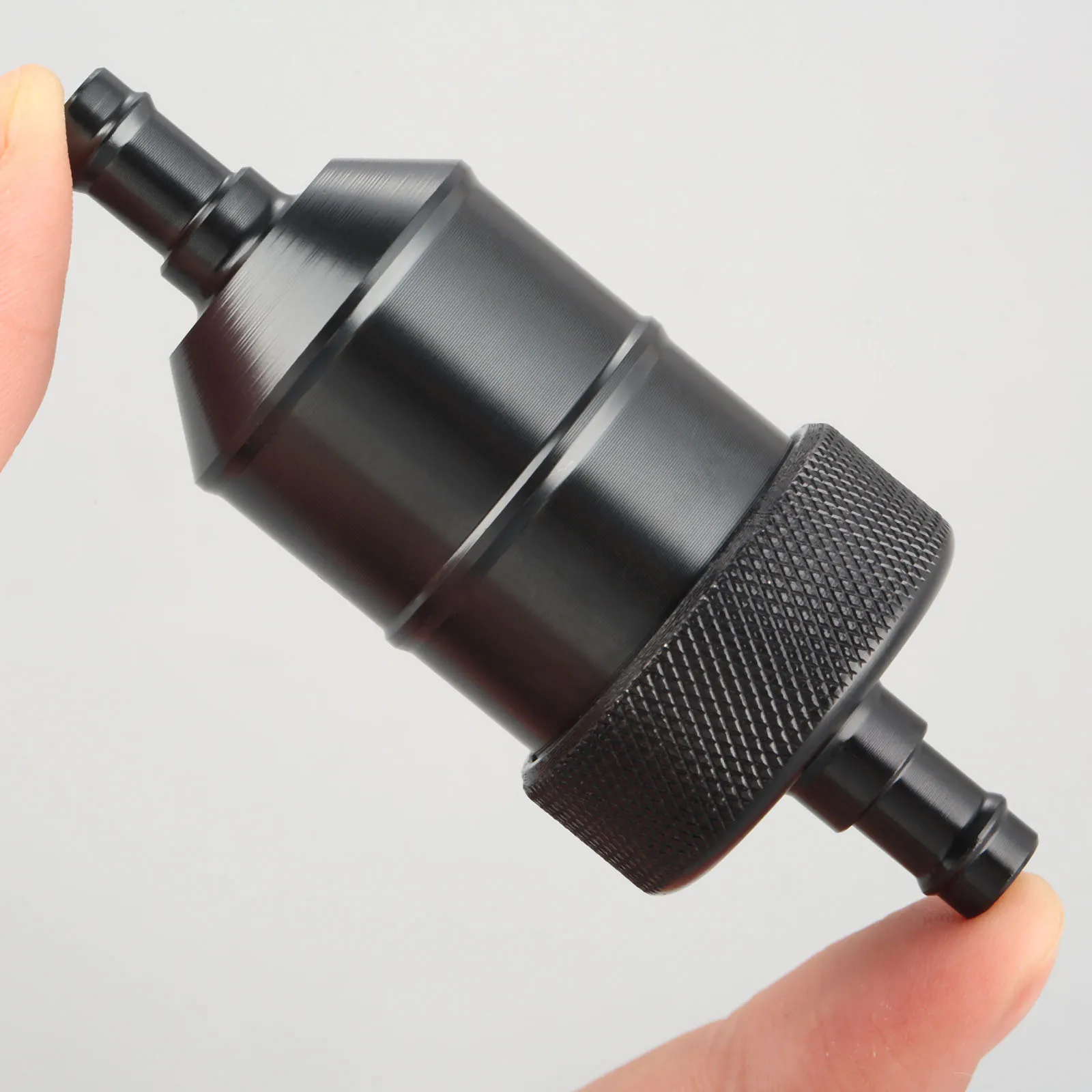 Фото 5Color Motorcycle 8mm Petrol Gas Fuel Filter Cleaner CNC Aluminium For Motorcycle Pit Dirt Bike ATV Quad Inline Oil Fuel Filter №3