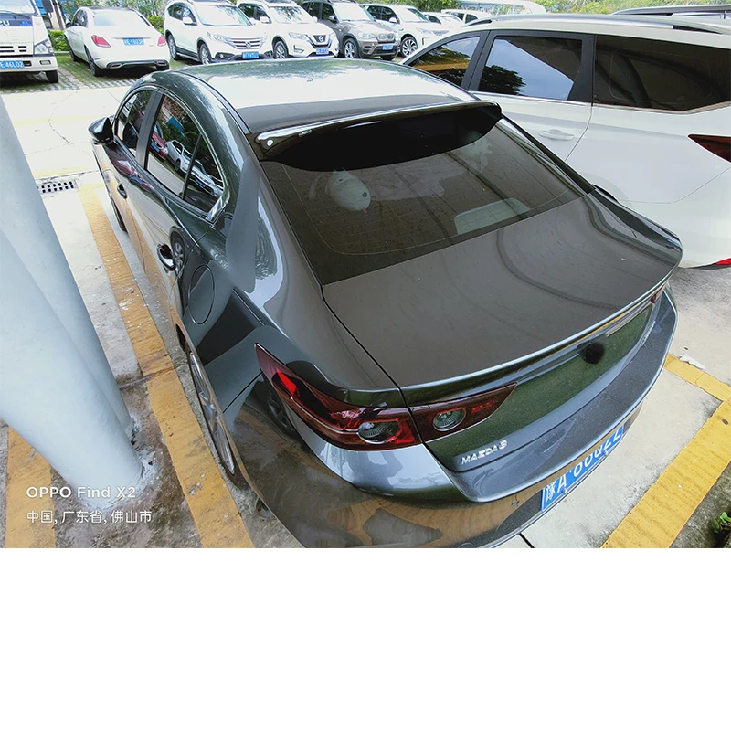 CEYUSOT для нового хэтчбека Mazda 3 спойлер аксессуары 2019 2020 Mazda3 Седан ABS Материал