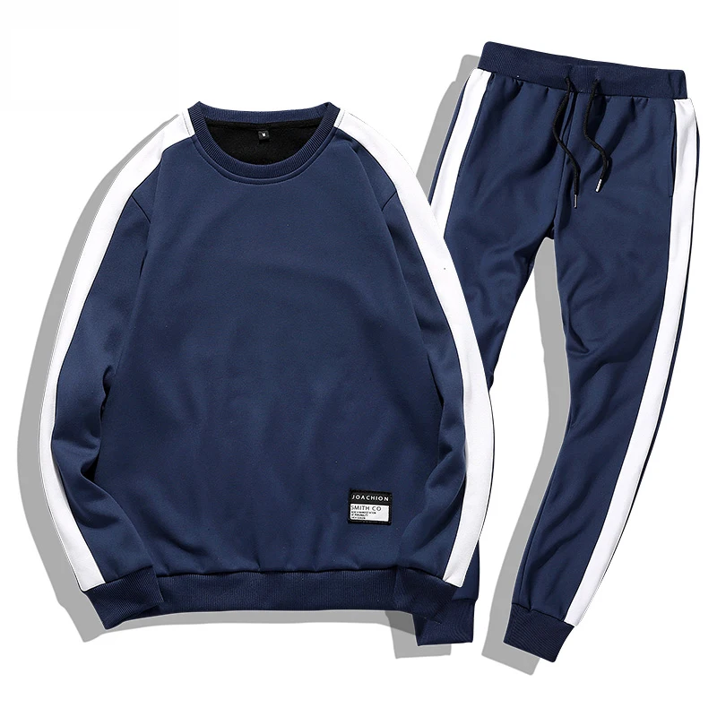 

Tracksuits Men Sportsuit Sets Sweatshirts Set Clothing+Pants Hoodies Plus Size Moleton Masculino Sweatsuit Ropa Para Hombre