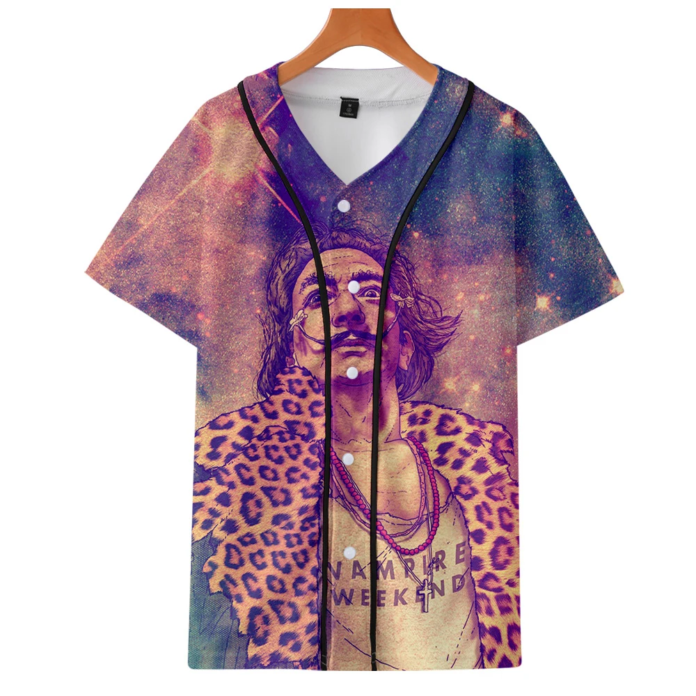 Новинка модная забавная футболка с 3D тропическим принтом в виде маски салварора