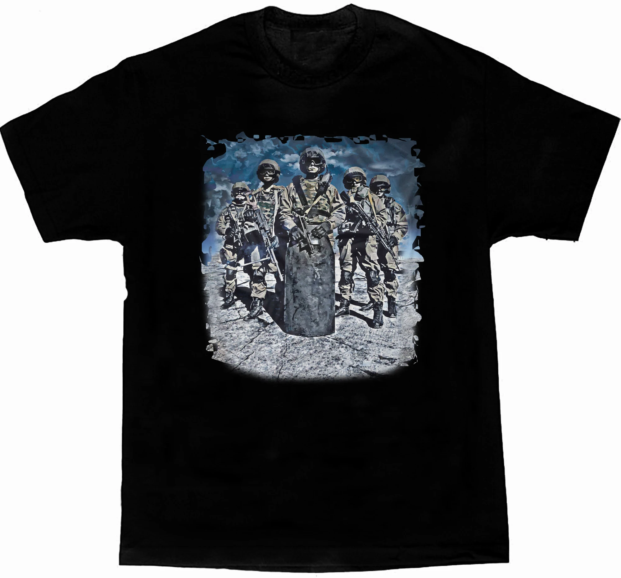 

Polite People Russia Army Special Forces Printed Mens T-Shirt. Summer Cotton Short Sleeve O-Neck Unisex T Shirt New S-3XL