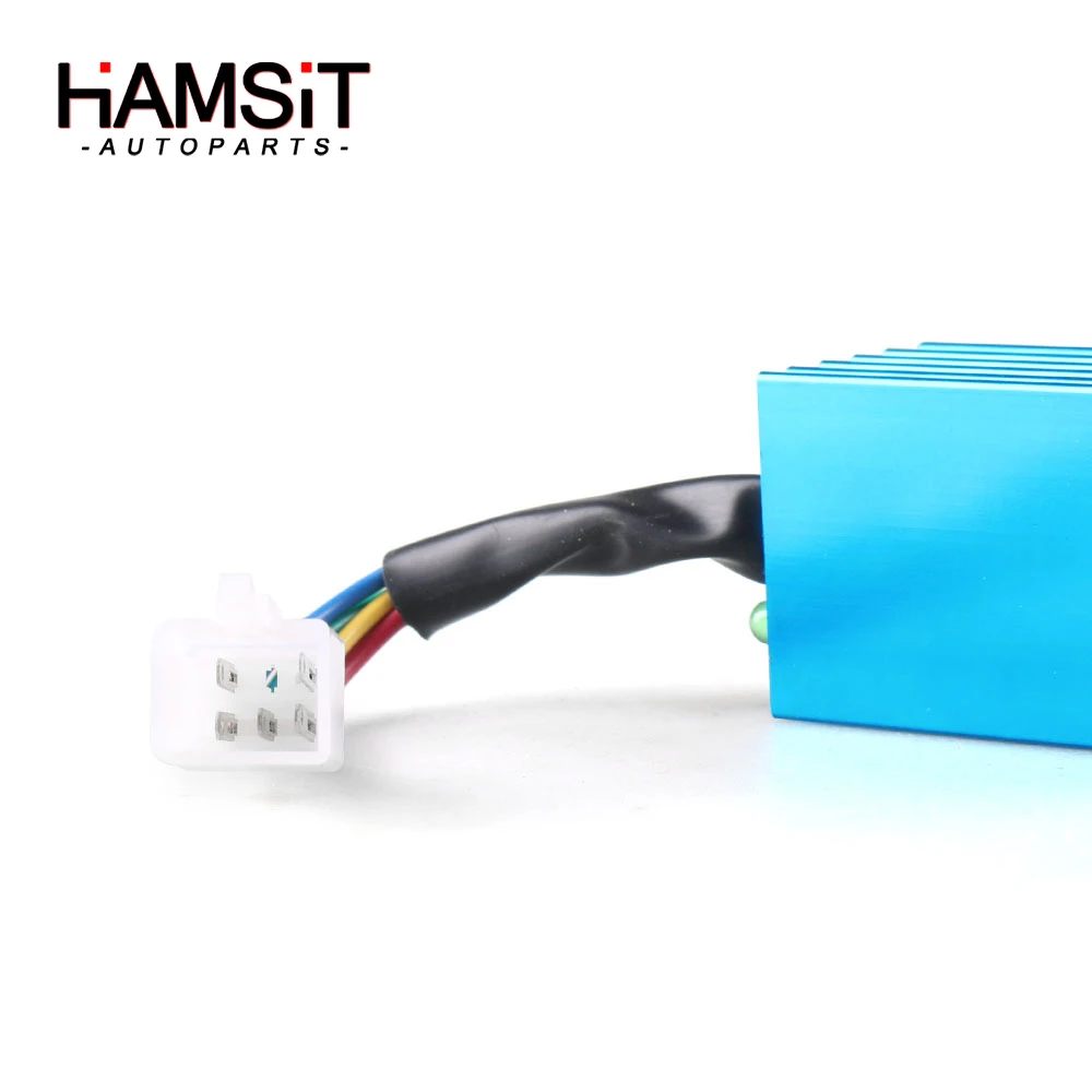 Блок Hamsit Performance Racing 5 Pin CDI DY100 для мотоцикла GY6 модифицированный воспламенитель 50cc