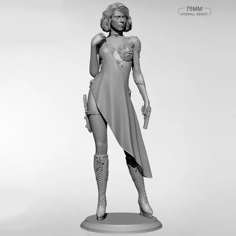 

YFWW-2075 (1/24) Resin soldier model epoxy resin static