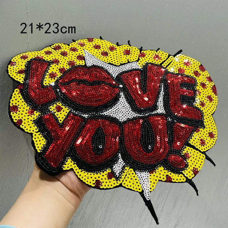 1 шт. Модные пайетки глаза большого размера на одежде, самостоятельное создание звездных глаз на серебряных крыльях аппликации вышивки на одежде.