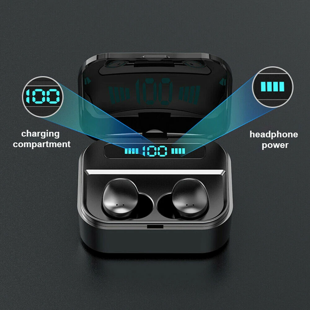2200 мАч X7 tws беспроводные наушники Bluetooth 5,0 наушники шумоподавление Hifi настоящие стерео сенсорные наушники игровая гарнитура для xiaomi