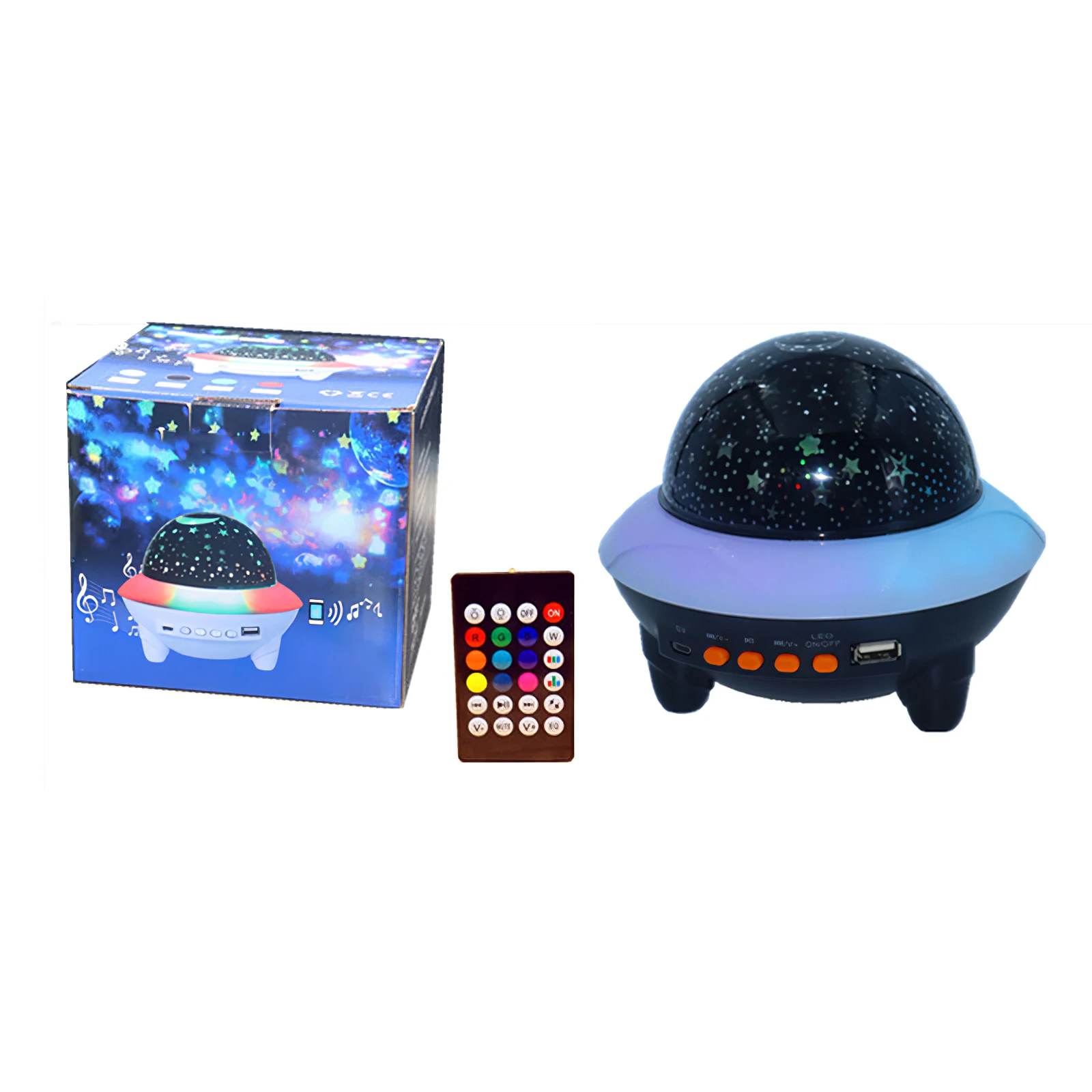 

LED Rotating Night Light Projector Starry Sky Star Master Projection Lamp Children'S Room Decorated Lights Gift