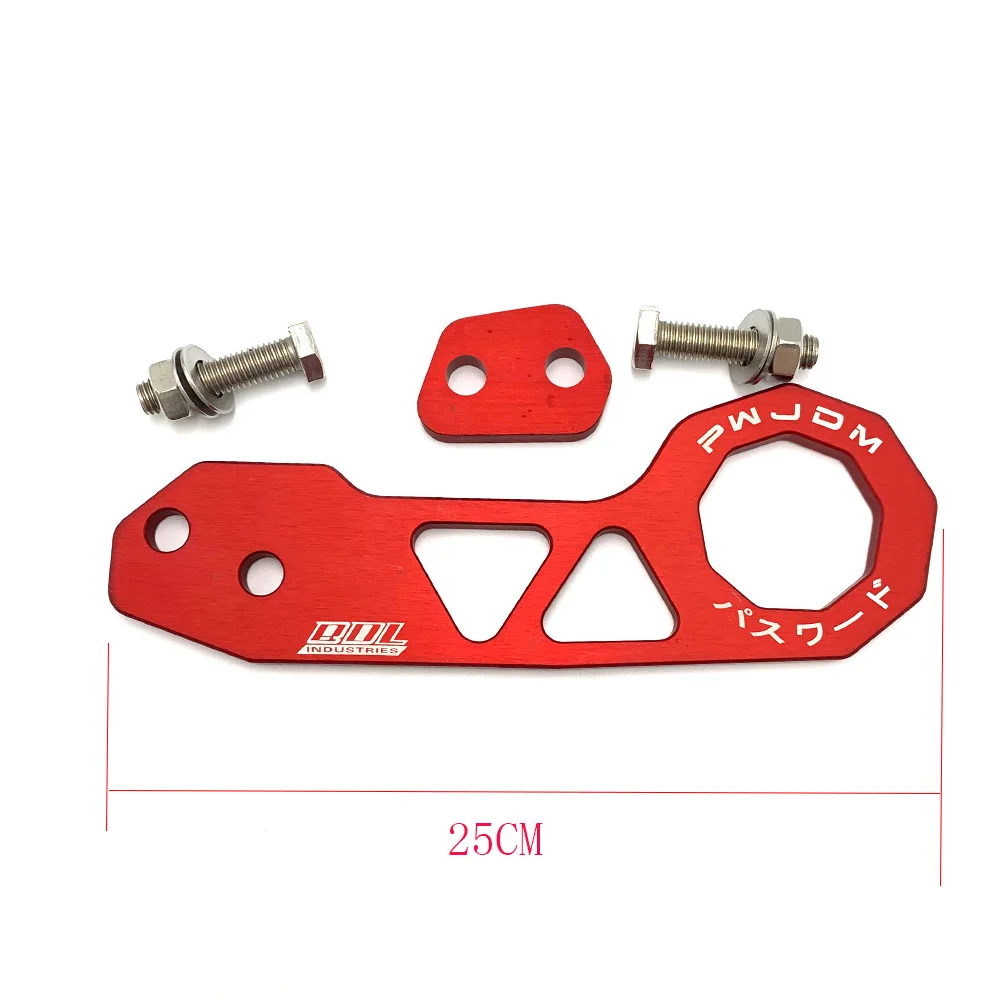 

Universal Real Tow Hook Aluminum Alloy Car Auto Rear Bumper Trailer Hook Towing Tools for JDM