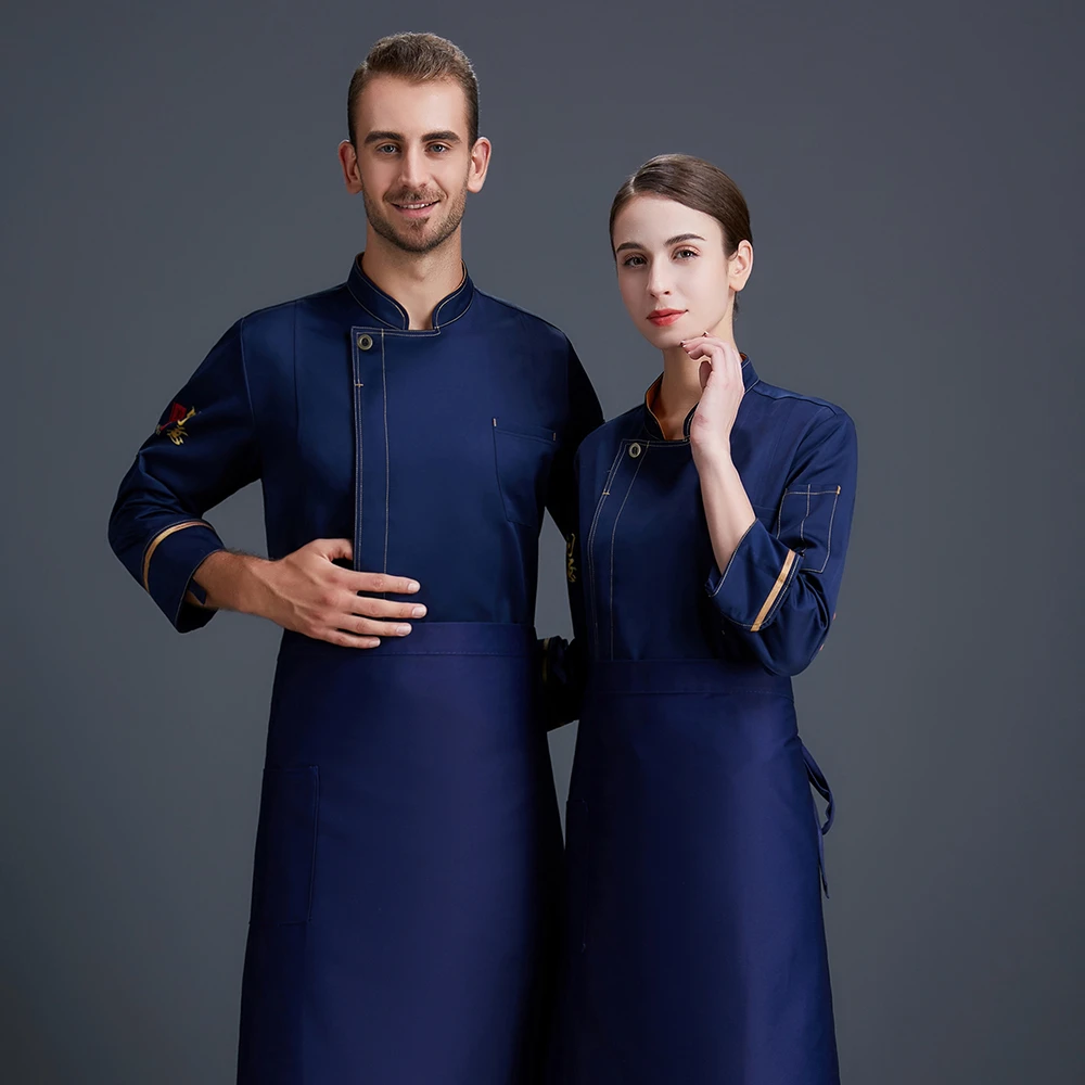 Унисекс шеф повара общественного питания для приготовления пищи одежда