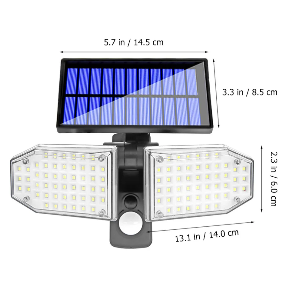 

1pc Outdoor Waterproof Lamp Garden Villa Lamp Solar Energy Body Induction Light