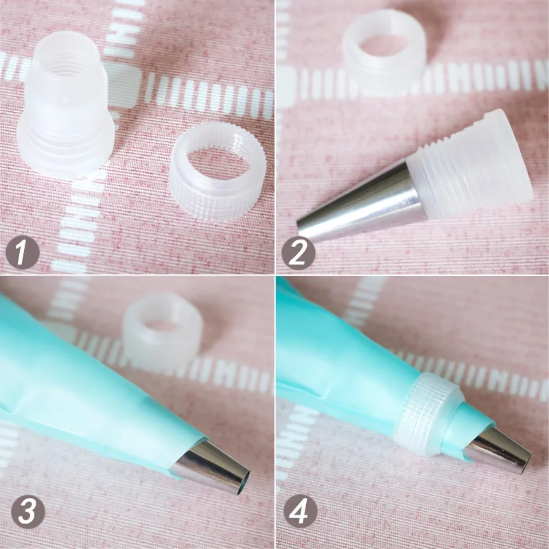 8 шт./компл. силиконовая глазурь кондитерский мешок для крема кухонные аксессуары