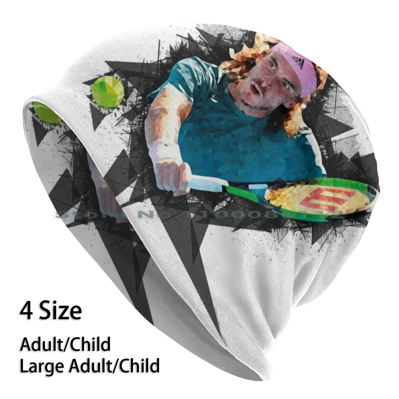 

Tsitsipas Beanies Knit Hat Greece Tennis Pro Next Gen Us Open Wta Australian Open Funny Tennis Player Wimbledon French Open