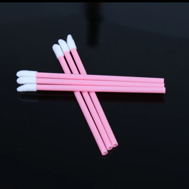 

50/100Pcs Disposable Lip Brush Lipstick Lip Glossy Eyelash Lash Extension Mascara Wands Applicators For Makeups Tools