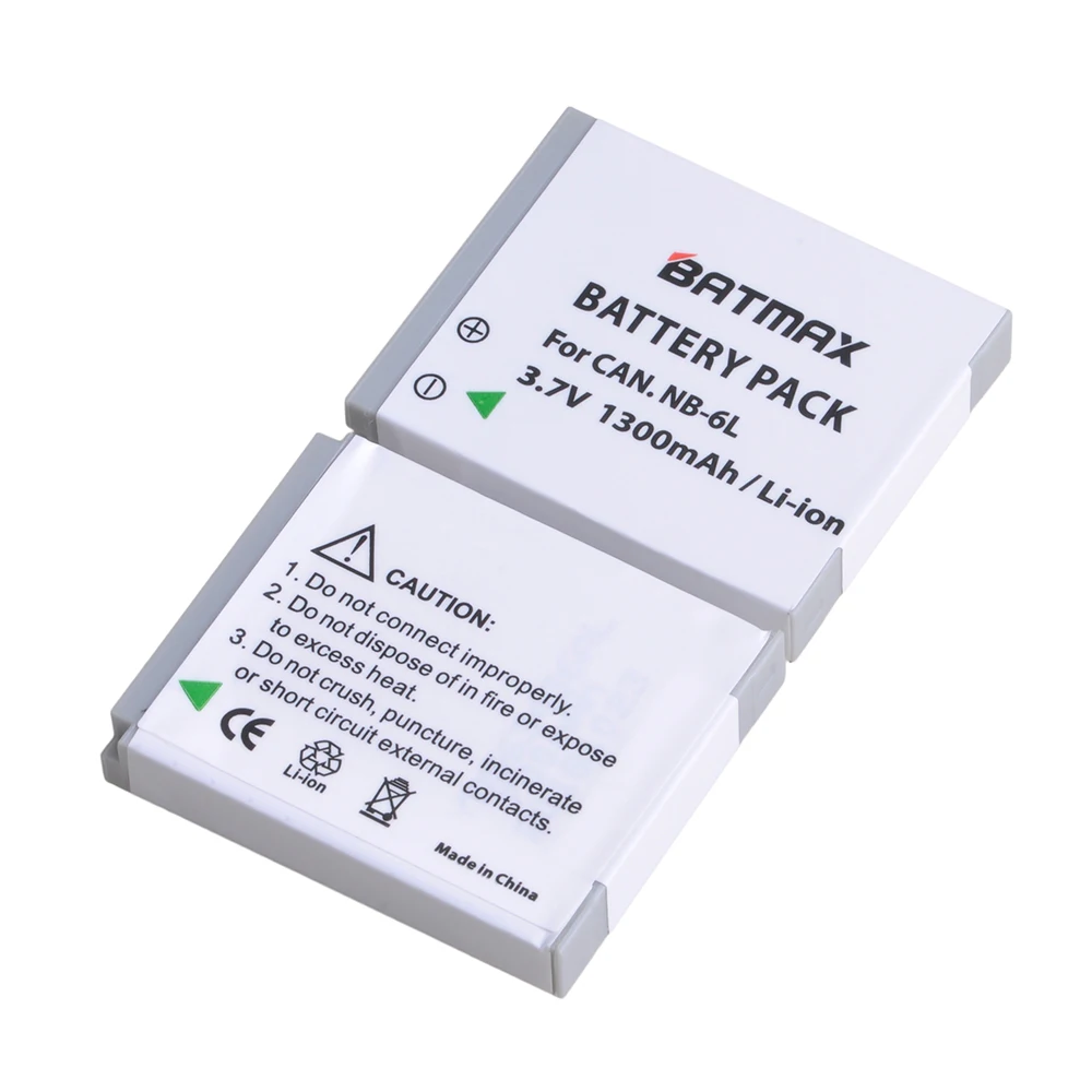 Аккумулятор для фотоаппарата Batmax 4 предмета Canon Power shot SX520 HS SX530 SX600 SX610 SX700 SX710 IXUS 85 95