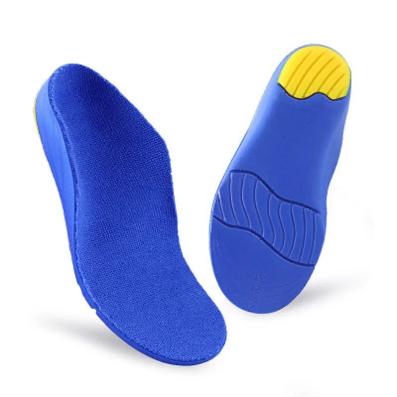 

Children Arch Support Orthopedic Full Insoles For Kids Flatfeet Supinator Pronator Correction Shoes Blue Health Foot Care Pads
