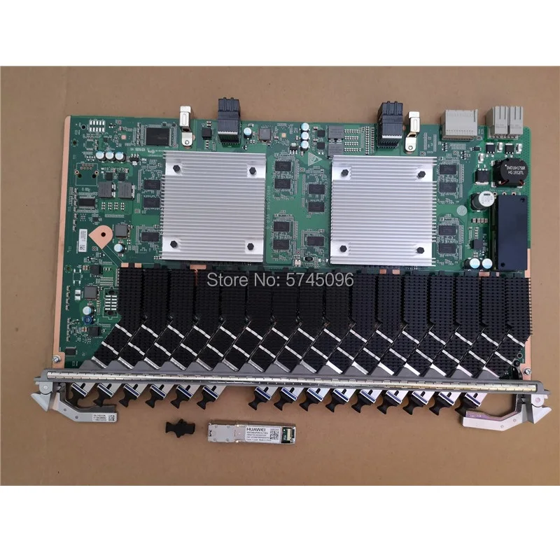 16-портовый XG-PON и GPON комбо OLT интерфейсная плата H901CGHF H902CGHF с 16 шт. N2A или C + SFP модули