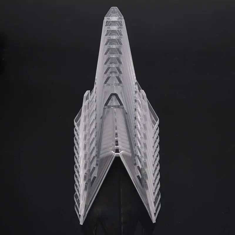 

10x Transparent plastic Medals Coins Display Stand Easel Show Holder Exhibit Mount