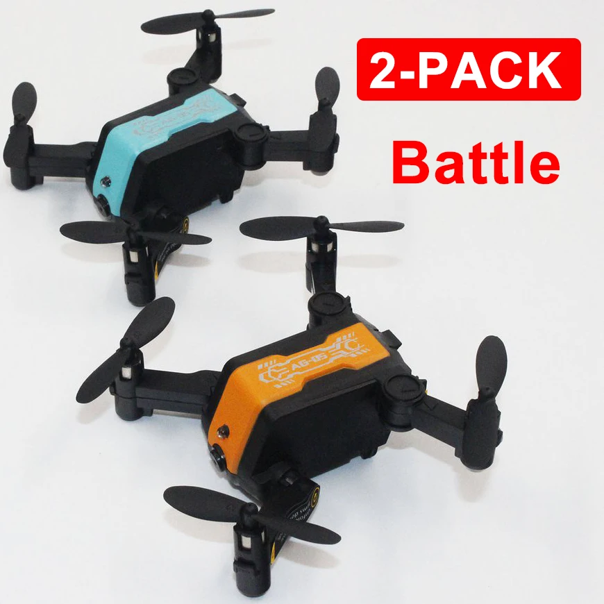 Мини-боевой Дрон с инфракрасным излучением два упаковки летающие