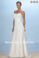 free shipping brautkleid maxi dresses 2016 bridal gowns embroidery vestidos formaleswhite long dress chiffon bridesmaid dresses