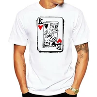 tee shirt mens 2022 new tee shirts printing t shirt poker king of hearts poker cards ace joker fashion texas hold cool t shirt