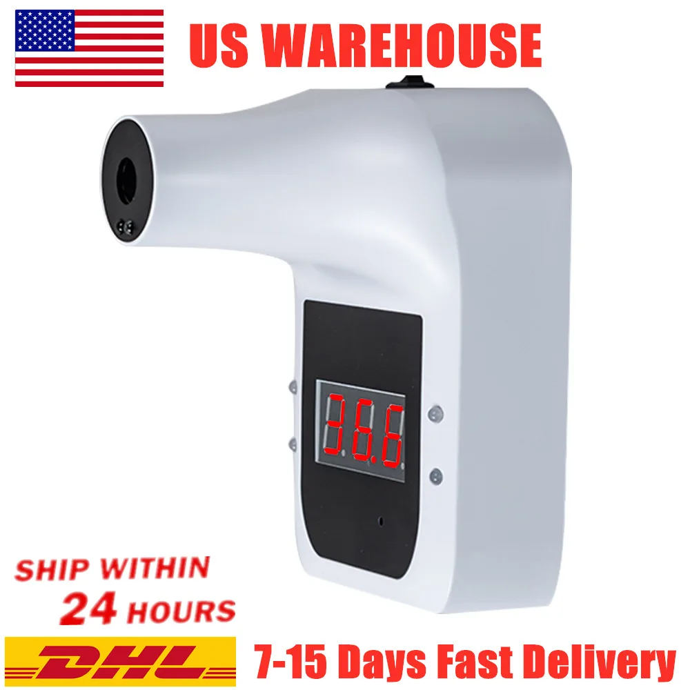 Настенный Бесконтактный инфракрасный термометр цифровой Ручной датчик