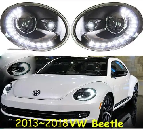 hid xenon headlight Тюнинг Автомобильные фары для Beetle фары 2013~ 2018y DRL ходовые огни beetle задняя фара Туман огни - Цвет: hid xenon headlight