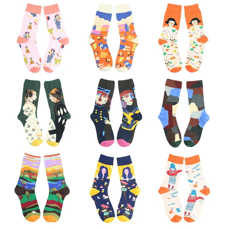 [WPLOIKJD] качественные повседневные Красочные Новые осенне-зимние стильные женские