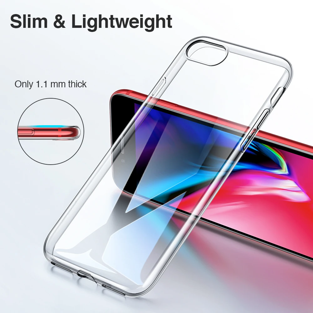 Фото Чехол ESR для 2020 iPhone SE 2 го поколения 9/8/7/6 Plus X/XS/XR 11 Pro Max простой Оригинальный чехол Чехол ESR для 2020 iPhone SE 2 го поколения 9/8/7/6 Plus X/XS/XR 11 Pro Max простой Оригинальный чехол