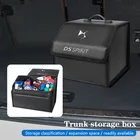 Органайзер для багажника автомобиля, вместительная кожаная сумка для хранения, для маркировка DS SPIRIT DS3, DS4, DS4S, DS5, 5LS, DS6, DS7, DS9