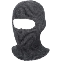 winter balaclava hats single hole knitted full face mask ski riding warm woolen beanies sports mask for men and women outdoor
