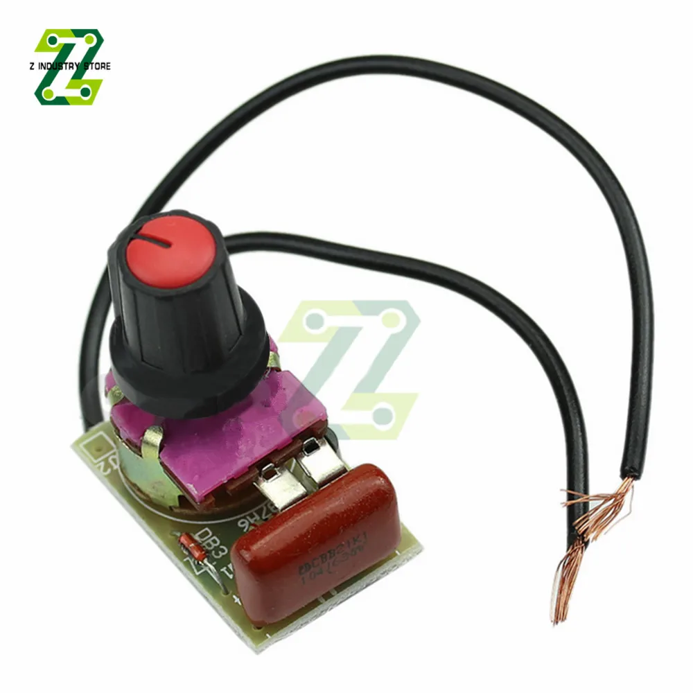 

100W Dimmer Module With Switch Speed Regulation Module For Arduino LED Dimming Switch Potentiometer