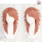 Kimetsu no Yaiba Sabito косплей парик клинок рассекающего демонов светильник-Оранжевый Аниме термостойкий синтетический парик + парик Кепка