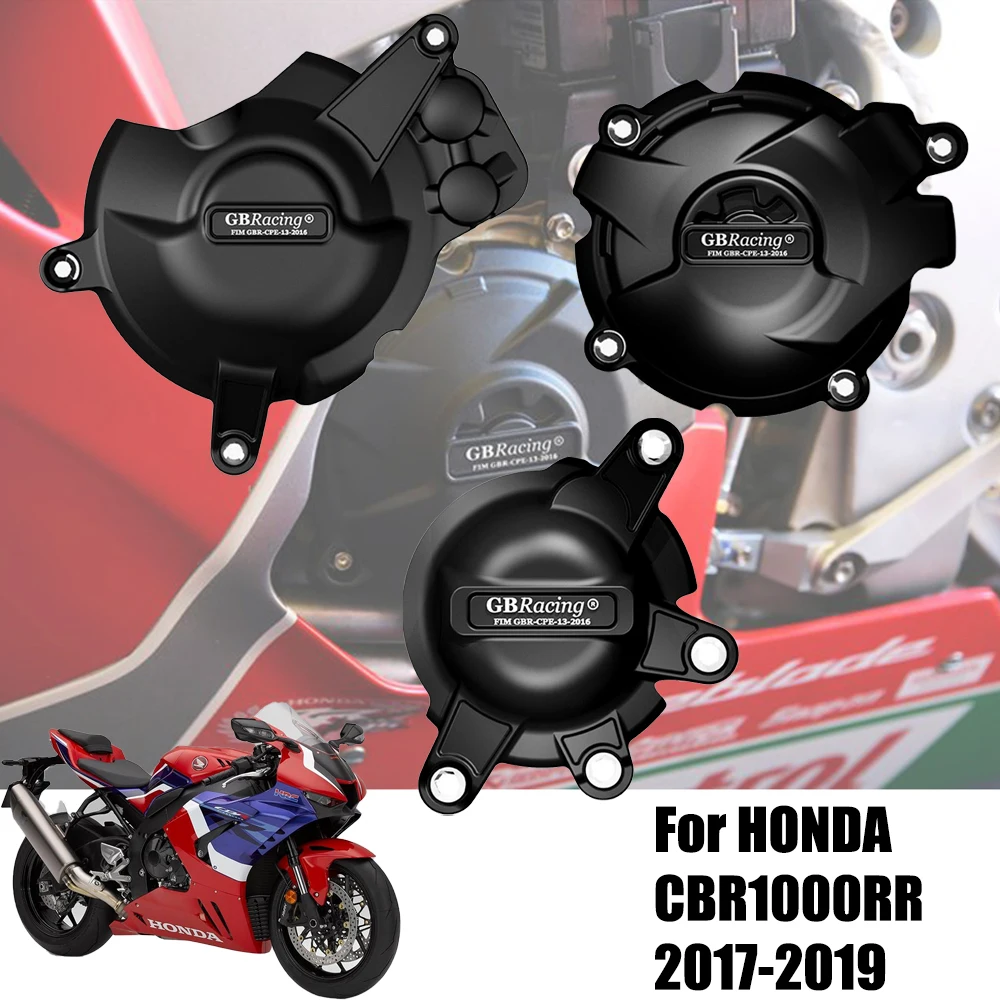 

Motorcycles Engine cover Protection case for case GB Racing For HONDA CBR1000RR FIREBLADE/SP 2017-2019 Engine Covers Protectors