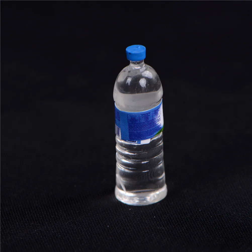

4Pcs Doll Food 1:6 Scale Mineral Water Dollhouse Miniature Toy Kitchen Living Room Accessories Pretend Play Toys Kids Gift