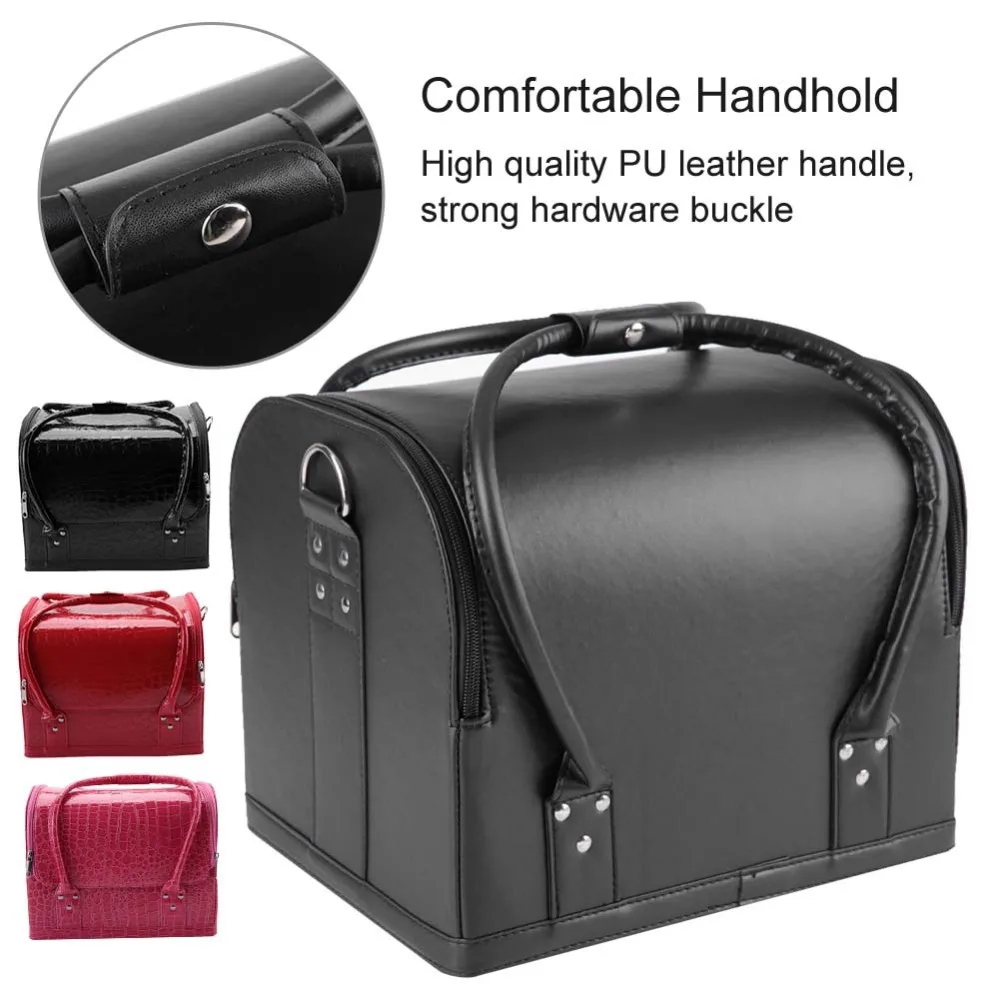 4 Type Tattoo Storage Box Case Professional Cosmetic Bag Large Capacity Storage Toiletry Bag Tattoo Machine Multilayer Suitcase
