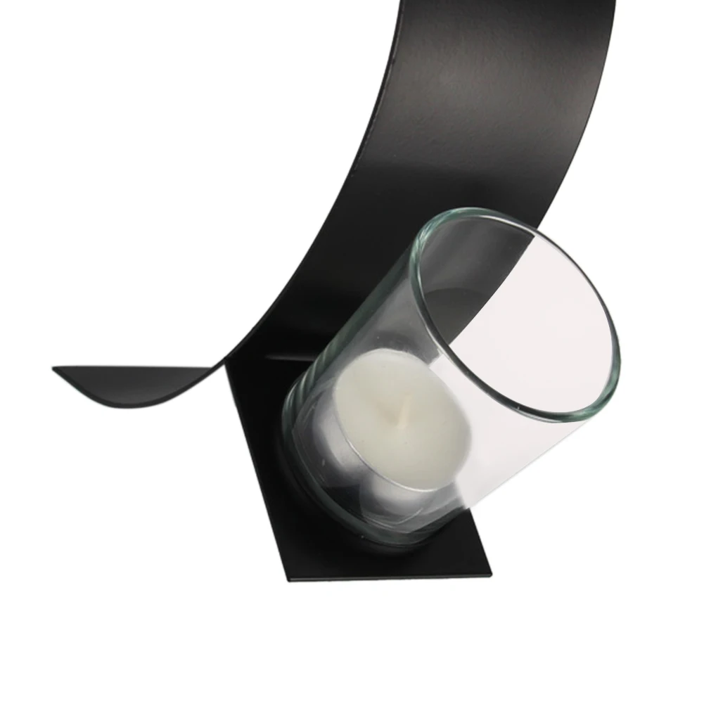 2 комплекта Железный искусства черные бра легко установить подсвечник Спальня