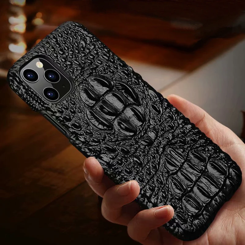 Чехол из натуральной кожи для iPhone 11 Pro Max чехол на заднюю панель Роскошный