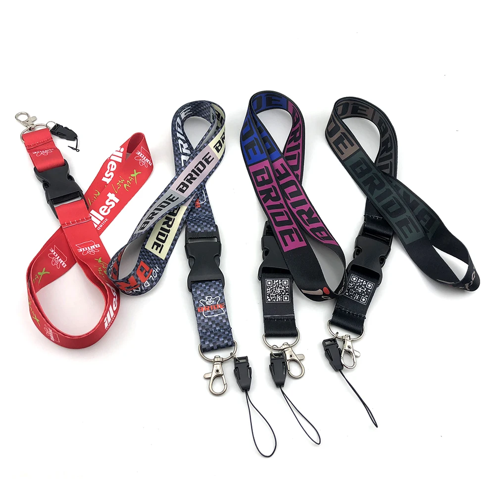 Гоночный шнурок JDM шейные шнурки брелоки для автомобильных ключей