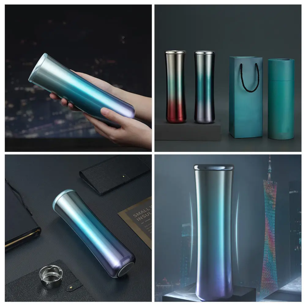 

1Pc Stainless Steel Insulation Cup Winter Gift Water Bottle Insulation Cup Home Water Cup Vacuum Cup for Home Gift