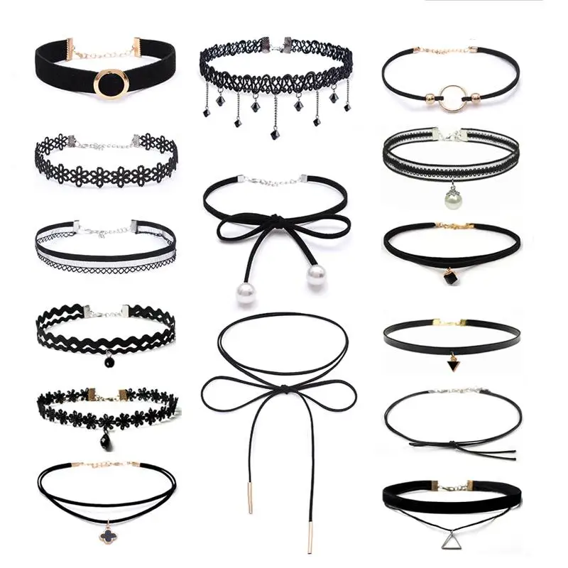 Полый дизайн 10 шт./компл. Циркон в готическом стиле винтажном Стиль вельветовое