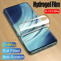 pelicula mi 11 lite mi11i screen protector hydrogel film for xiaomi mi11 lite 11pro 11 ultra soft glass on mi 11 lite film
