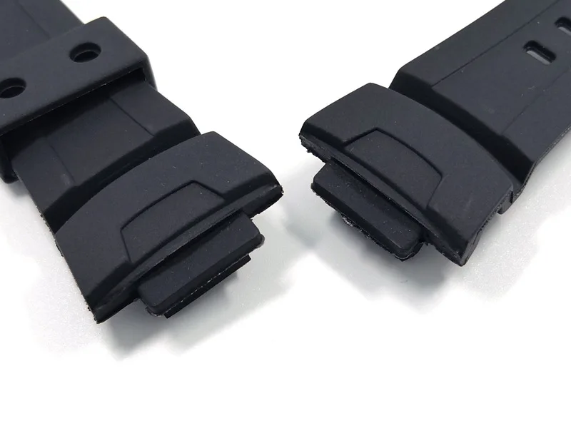 Черный силиконовый водонепроницаемый ремешок для часов Casio G-SHOCK G100 G-100 спортивный