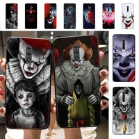 stephen king s it pennywise phone case for vivo y91c y11 17 19 17 67 81 oppo a9 2020 realme c3