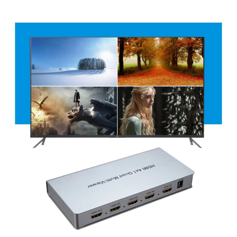 Видеорегистратор 4 х1 HDMI экрана 1080P и 3D | Электроника