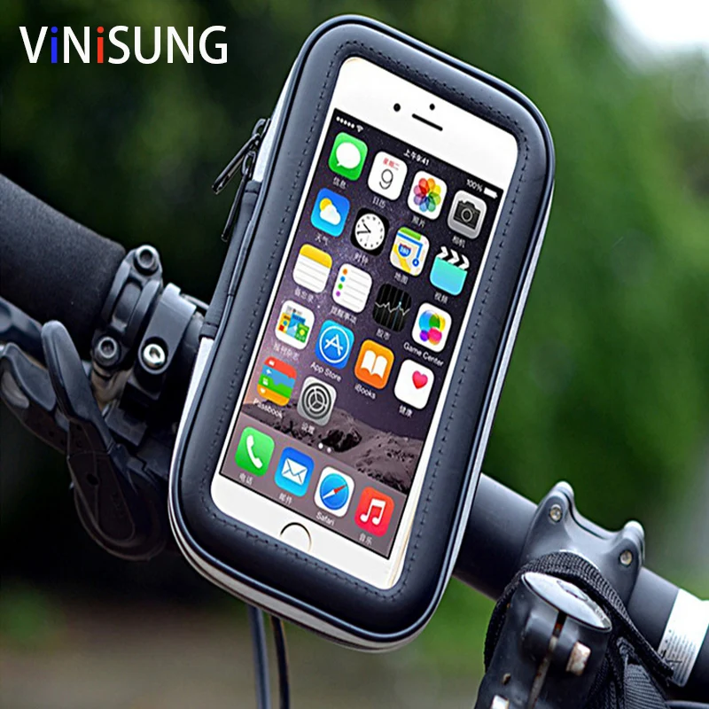 Мотоциклетный держатель для мобильного телефона водонепроницаемый чехол 3 5 6