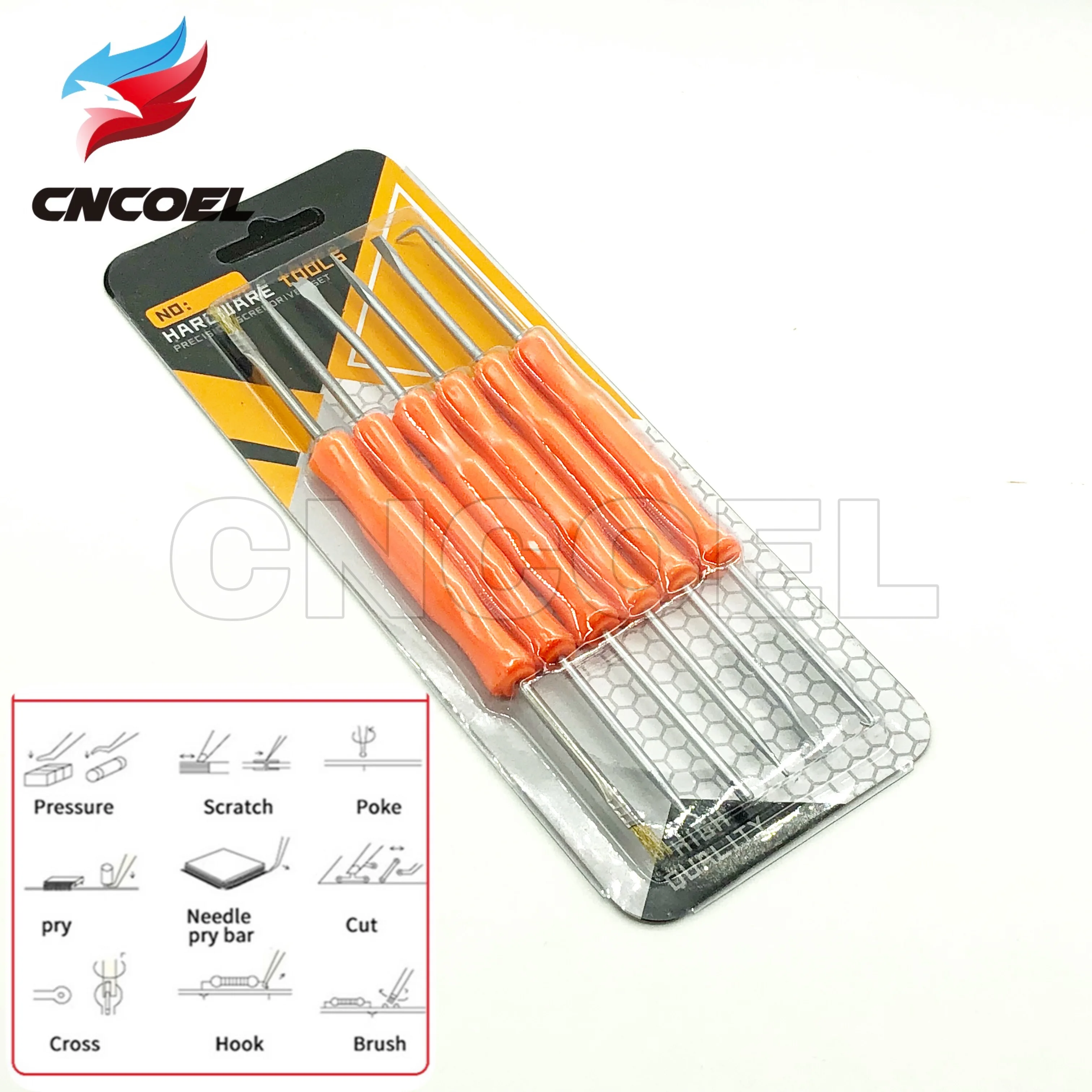 6pcs/lot Solder Assist precision Tool Set Electronic Components Welding Grinding PCB Cleaning Repair | Инструменты